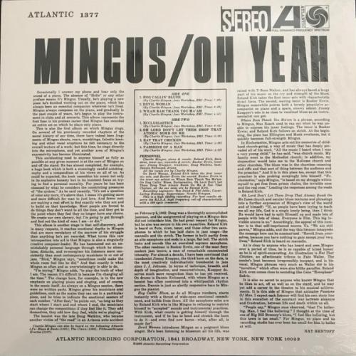 Виниловая пластинка Charles Mingus - Oh Yeah (Analogue) (Black Vinyl LP)