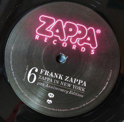 Виниловая пластинка Frank Zappa, Zappa In New York (40th Anniversary / 3-LP Set)