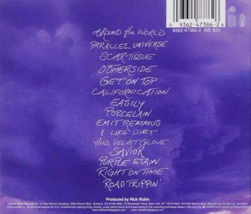 CD диск Red Hot Chili Peppers - Californication