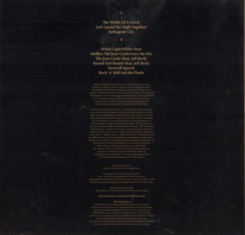 Виниловая пластинка David Bowie - Ziggy Stardust And The Spiders From Mars (OST) (Coloured Vinyl 2LP)