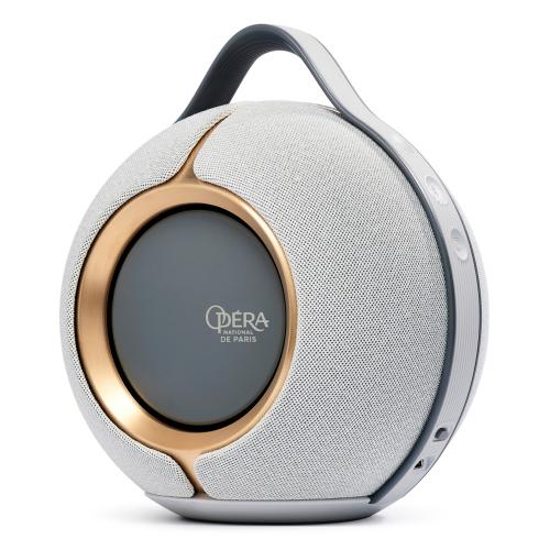 Портативная акустика Devialet Mania Opéra de Paris, светло-серый/золото