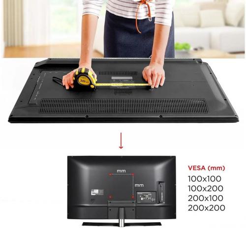 Кронштейн для телевизора Holder LCD-F2608 черный