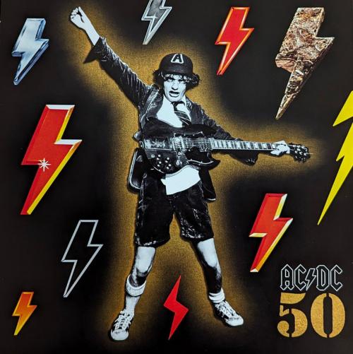Виниловая пластинка AC/DC - The Razors Edge (Limited 50th Anniversary Edition, Gold Vinyl LP)