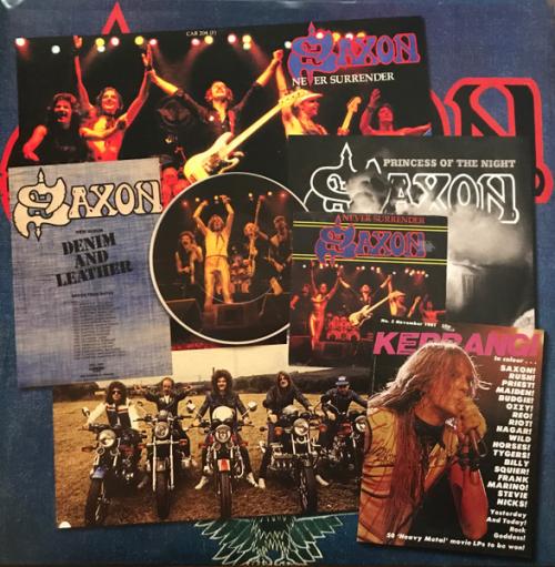 Виниловая пластинка Saxon - Denim And Leather (Coloured Vinyl LP)