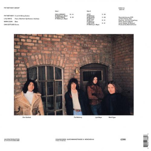 Виниловая пластинка Pat Metheny PAT METHENY GROUP