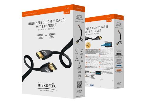 HDMI кабель In-Akustik Star HDMI 0.75m #00324507