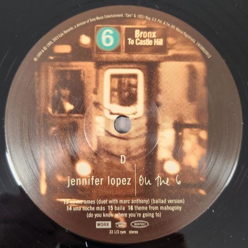 Виниловая пластинка Lopez, Jennifer -  On The 6 (180 Gram Black Vinyl 2LP)