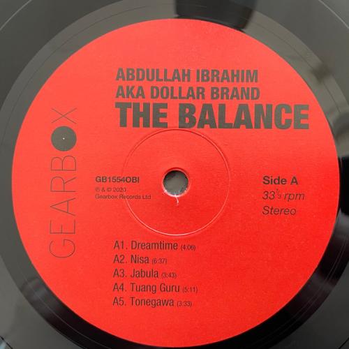 Виниловая пластинка Ibrahim, Abdullah - The Balance (Black Vinyl LP)