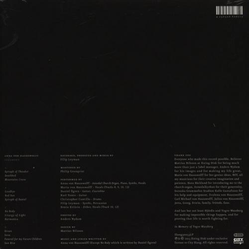 Виниловая пластинка Hausswolff, Anna Von - Ceremony (Black Vinyl 2LP)