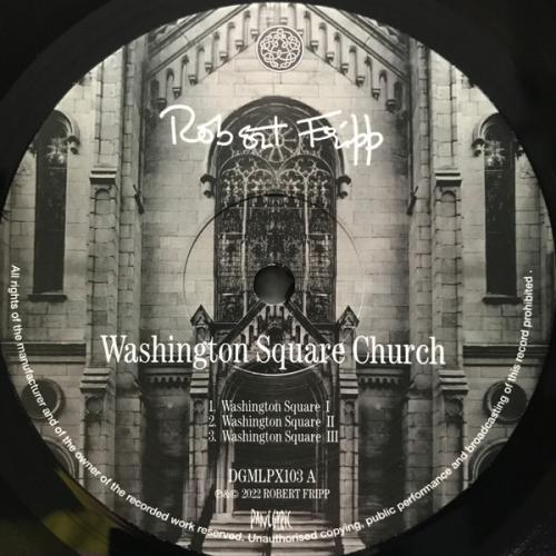 Виниловая пластинка Robert Fripp - Washington Square Church (Black Vinyl 2LP)