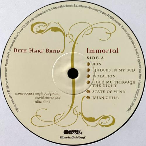 Виниловая пластинка Hart Beth -Band - Immortal (LP)
