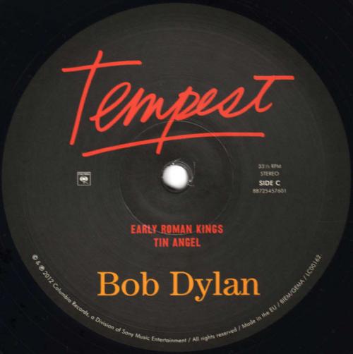 Виниловая пластинка Bob Dylan TEMPEST (2LP+CD/180 Gram)