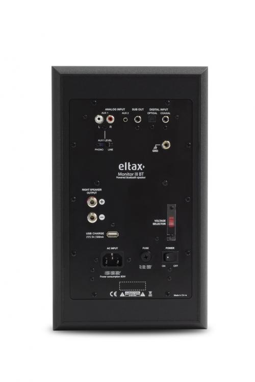 Комплект акустики Eltax Monitor III BT Phono active Black