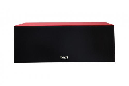 Акустика центрального канала Davis Acoustics Courbet C Red Gloss