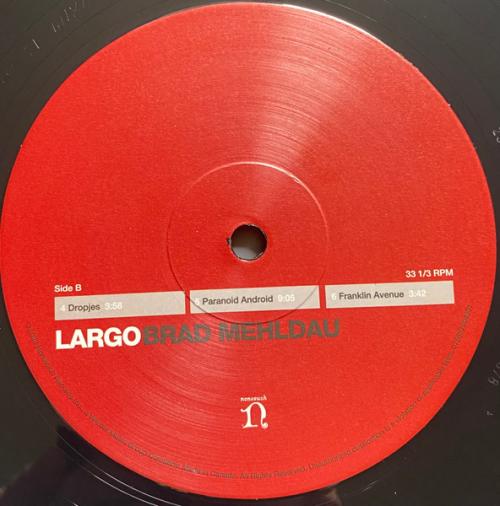 Виниловая пластинка Brad Mehldau - Largo (Black Vinyl 2LP)