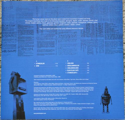 Виниловая пластинка Sony Jarre, Jean-Michel Zoolook (Black Vinyl)