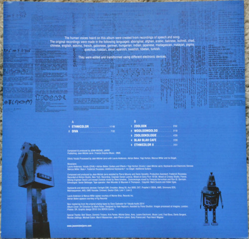 Виниловая пластинка Sony Jarre, Jean-Michel Zoolook (Black Vinyl)