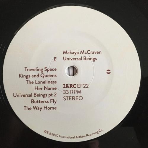 Виниловая пластинка Makaya McCraven - Universal Beings E&F Sides (Black Vinyl LP)