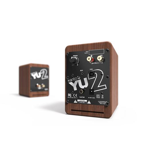Полочная акустика Kanto Audio YU2 WN-FG Walnut