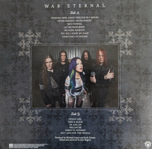 Виниловая пластинка Arch Enemy - War Eternal (Re-issue 2023, 180 Gram, Black Vinyl)