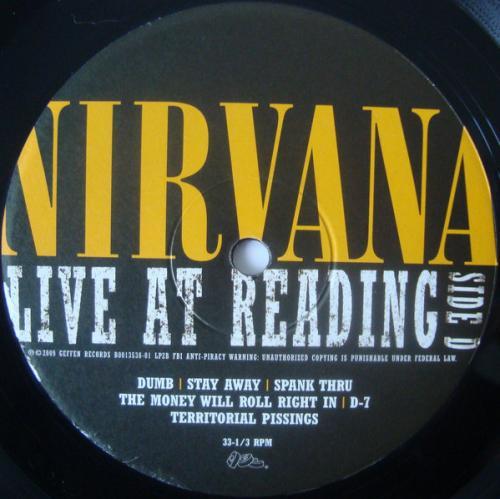 Виниловая пластинка Nirvana, Live At Reading