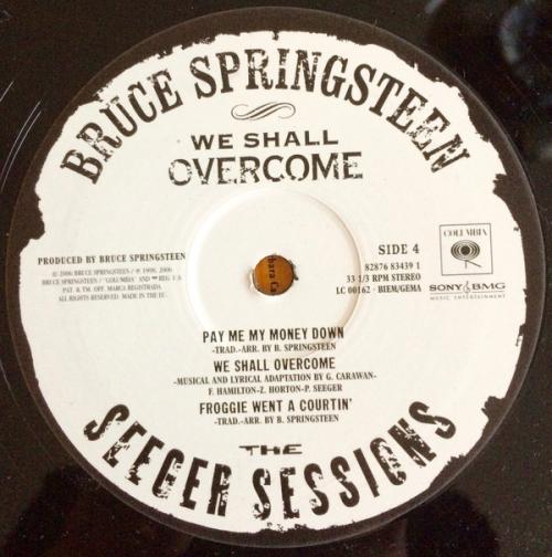 Виниловая пластинка Sony Bruce Springsteen We Shall Overcome: The Seeger Sessions (180 Gram Black Vinyl)