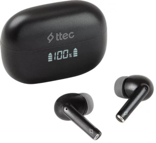 Наушники TTEC AirBeat Pro ANC LCD TWS Bluetooth Headset Black