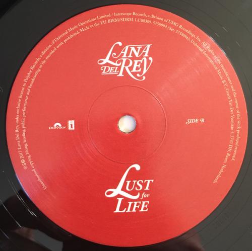 Виниловая пластинка Del Rey, Lana, Lust For Life