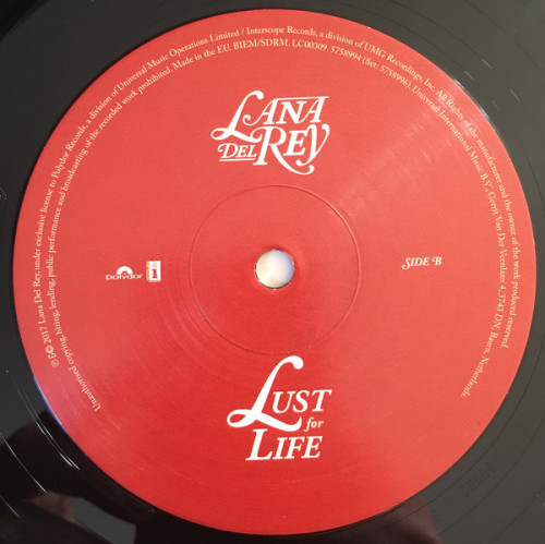 Виниловая пластинка Del Rey, Lana, Lust For Life