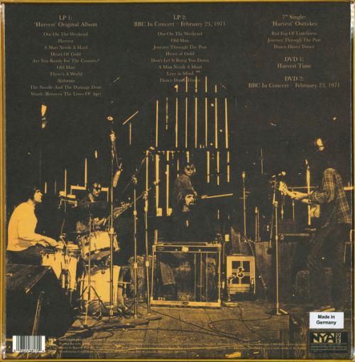 Виниловая пластинка Neil Young - Harvest (Black Vinyl 2LP)