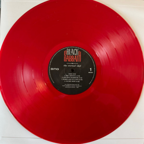 Виниловая пластинка Black Sabbath - The Eternal Idol (Translucent Ruby Vinyl LP)