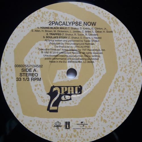 Виниловая пластинка 2Pac, 2Pacalypse Now