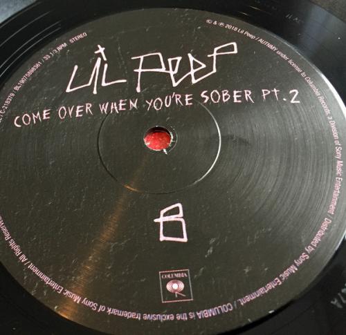 Виниловая пластинка Sony Lil Peep Come Over When You'Re Sober, Pt. 2 (Black Vinyl)