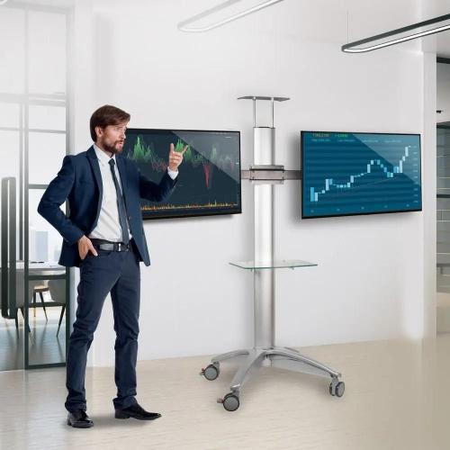 Подставка для телевизора ARM Media PT-STAND-15 серебристая