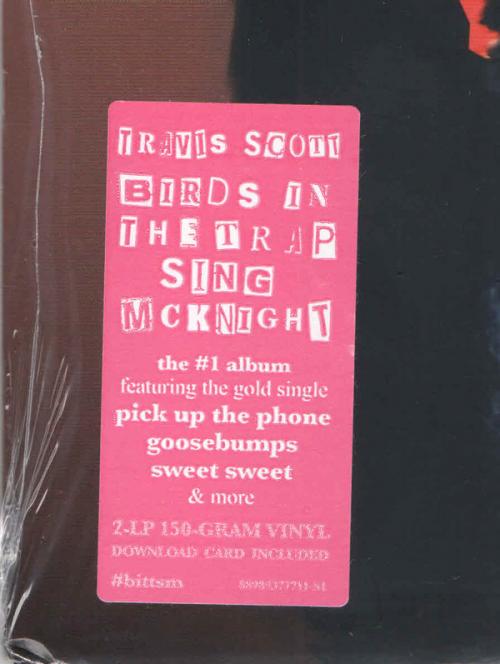 Виниловая пластинка Travis Scott BIRDS IN THE TRAP SING MCKNIGHT