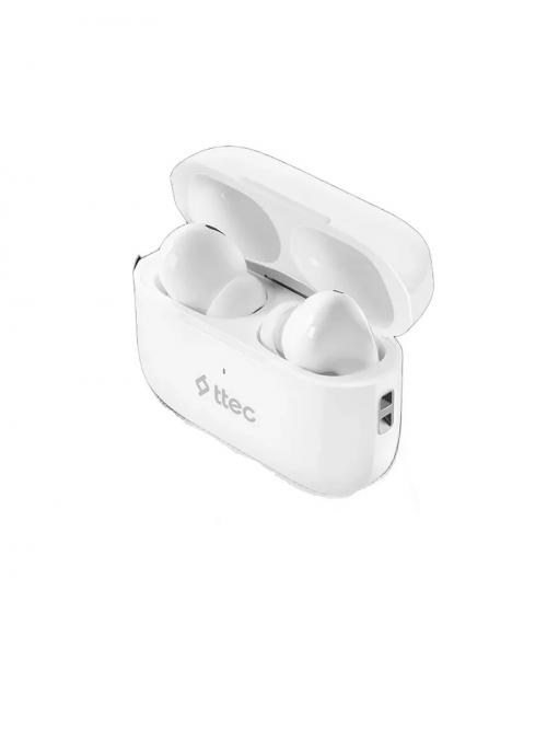 Наушники TTEC AirBeat Pro Lite ANC TWS Bluetooth Headset White