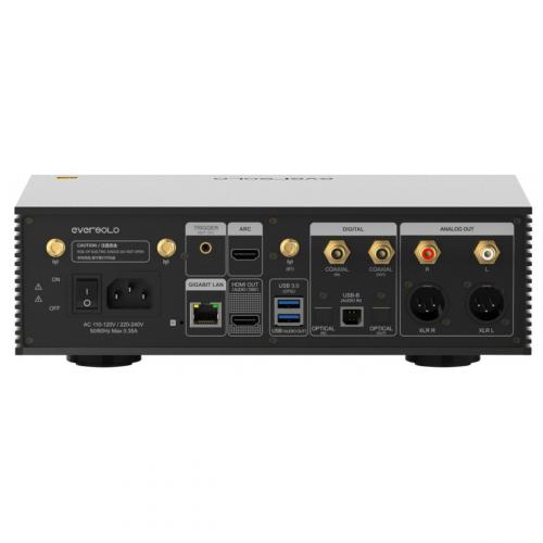 Сетевой аудио проигрыватель EverSolo DMP-A6 Master Edition Gen 2 Black