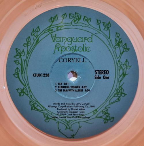 Виниловая пластинка Larry Coryell - Coryell (Coloured Vinyl LP)