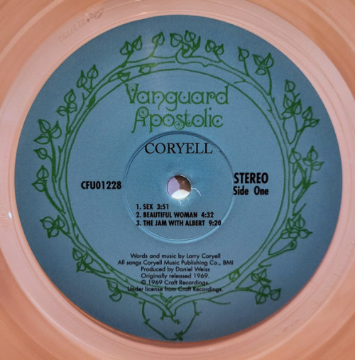 Виниловая пластинка Larry Coryell - Coryell (Coloured Vinyl LP)
