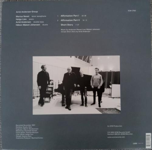 Виниловая пластинка Arild Andersen - Affirmation (Black Vinyl LP)
