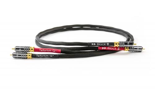 Кабель межблочный аудио Tellurium Q Black II RCA 1,0м