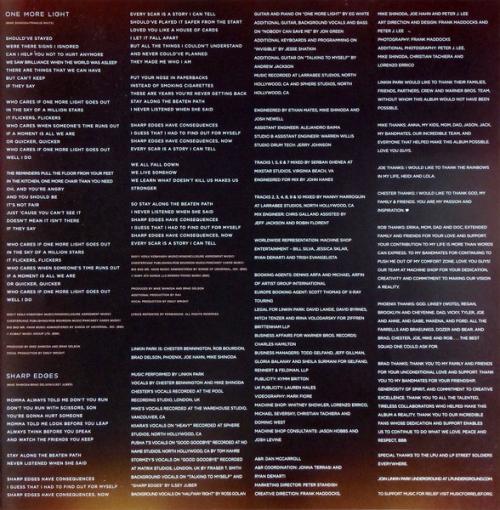 Виниловая пластинка WM Linkin Park One More Light (Black Vinyl)