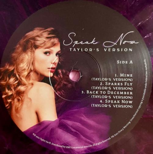 Виниловая пластинка Swift, Taylor - Speak Now (Taylor's Version) (Violet Marbled Vinyl 3LP)
