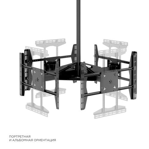 Потолочный кронштейн для 4 телевизоров Onkron CPRO2L-4