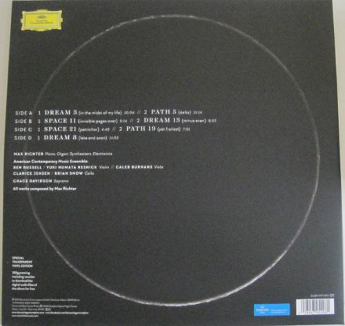 Виниловая пластинка Richter, Max, From Sleep (transparent)