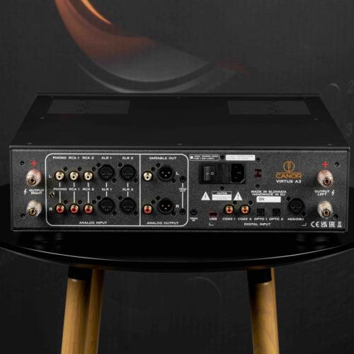 Интегральный усилитель Canor Audio Virtus A3 Black
