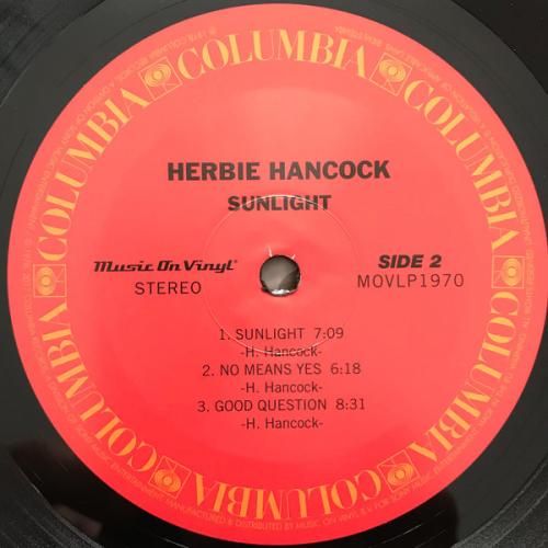 Виниловая пластинка Herbie Hancock - Sunlight (Black Vinyl LP)