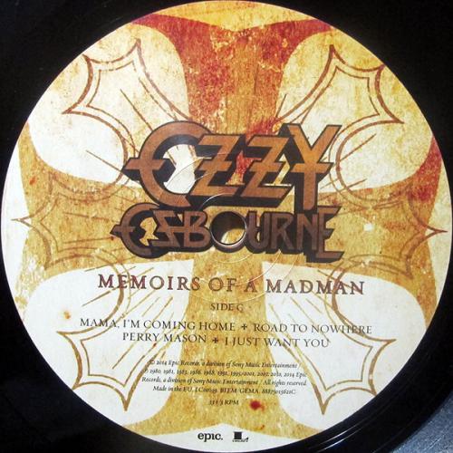 Виниловая пластинка Sony Ozzy Osbourne Memoirs Of A Madman (180 Gram/Remastered/Gatefold)