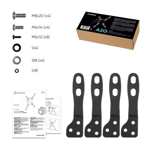 Адаптер VESA Onkron A2G black