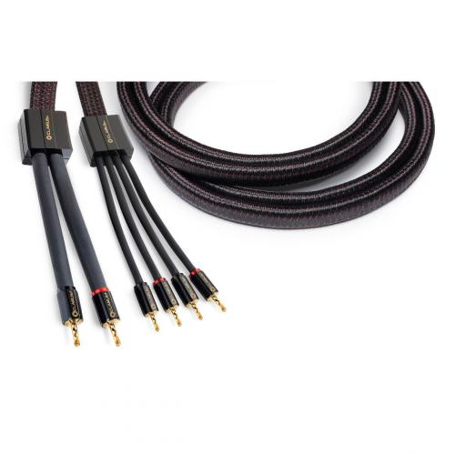 Кабель акустический Clarus Crimson CCBW-B-060D 6 ft. 1.8m (2x4 Banana)